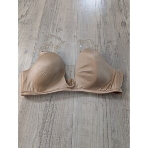 Soma Multiway Plunge Bra Size 38C Convertible Straps Beige Padded Underwire‎